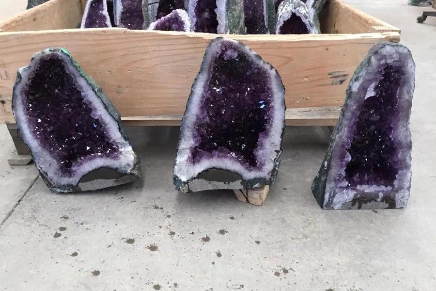 Amethyst cathedral geodes